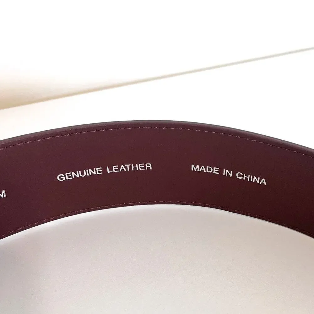 J‎ Jill Womens Boho Western Country Belt Medium Brown Leather Wide Hippie